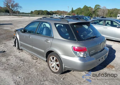 2006 Subaru Impreza Outback Sport from USA, damaged, VIN JF1GG68606H807012